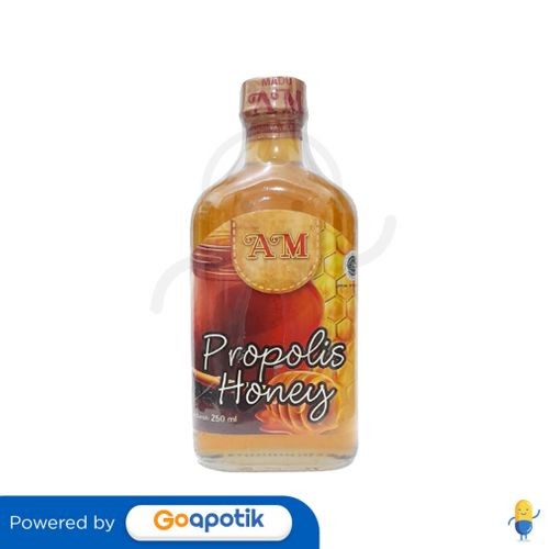 

Madu Am Propolis Honey 250 Ml Botol