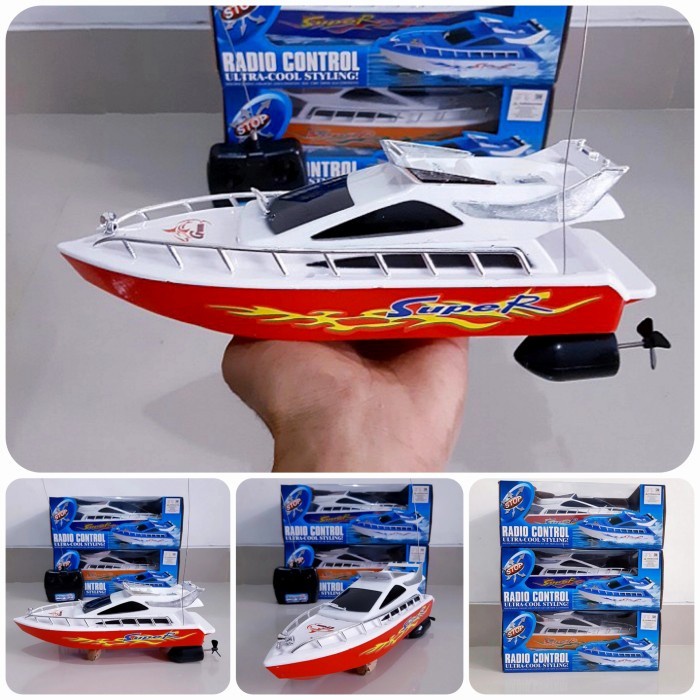 MAINAN PERAHU BOAT REMOTE KONTROL KAPAL RC SPEED BOAT REMOT CONTROL