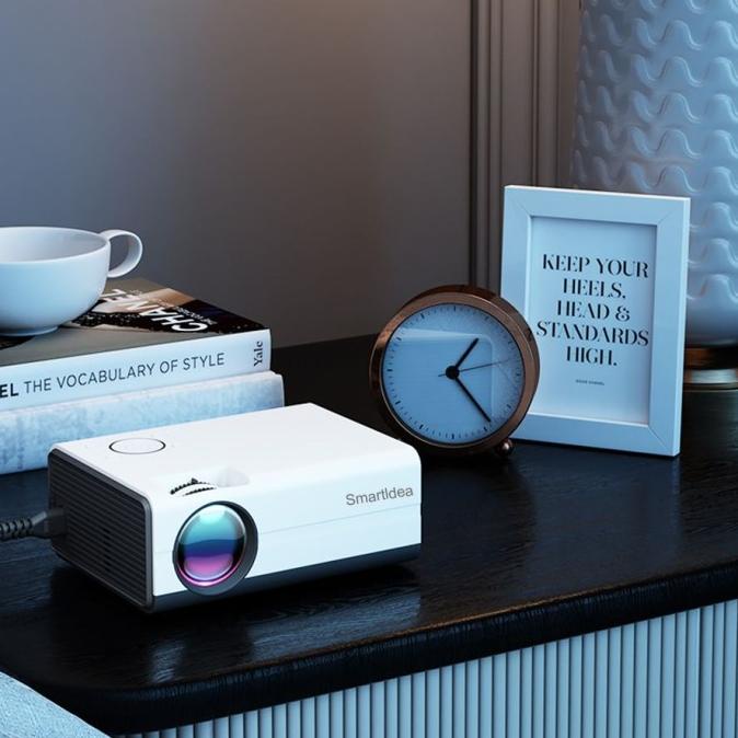 Mini Projector Geotech Gt15 Android Proyektor Mini 3600 Lumens