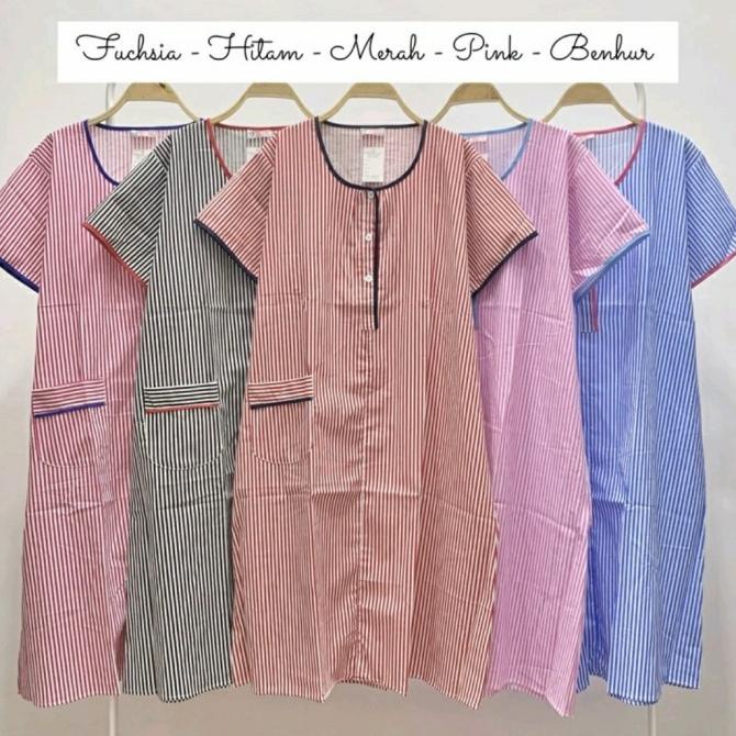 BS374 Daster katun jepang Pretty Girl Kajep Jumbo BigSize XXL LD140 DISKON