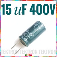 ELCO 15uF 400V Capacitor Elko 15 uf