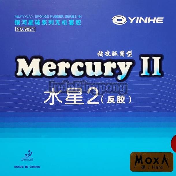 Yinhe Mercury Ii Hard (Max) - Rubber Karet Pingpong Tenis Meja