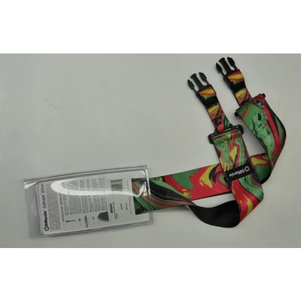 DIMARZIO CLIP LOCK STEVE VAI ART GUITAR STRAP DD2243