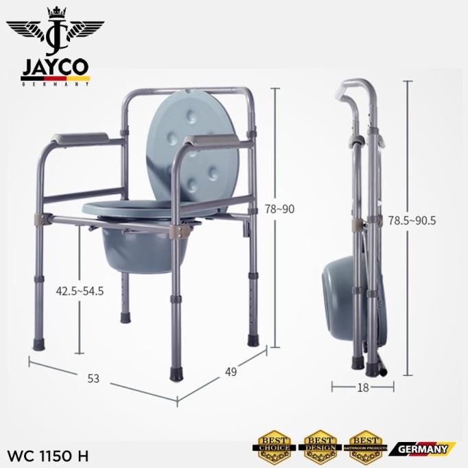 Wc Duduk Portable Toilet Lansia Jompo