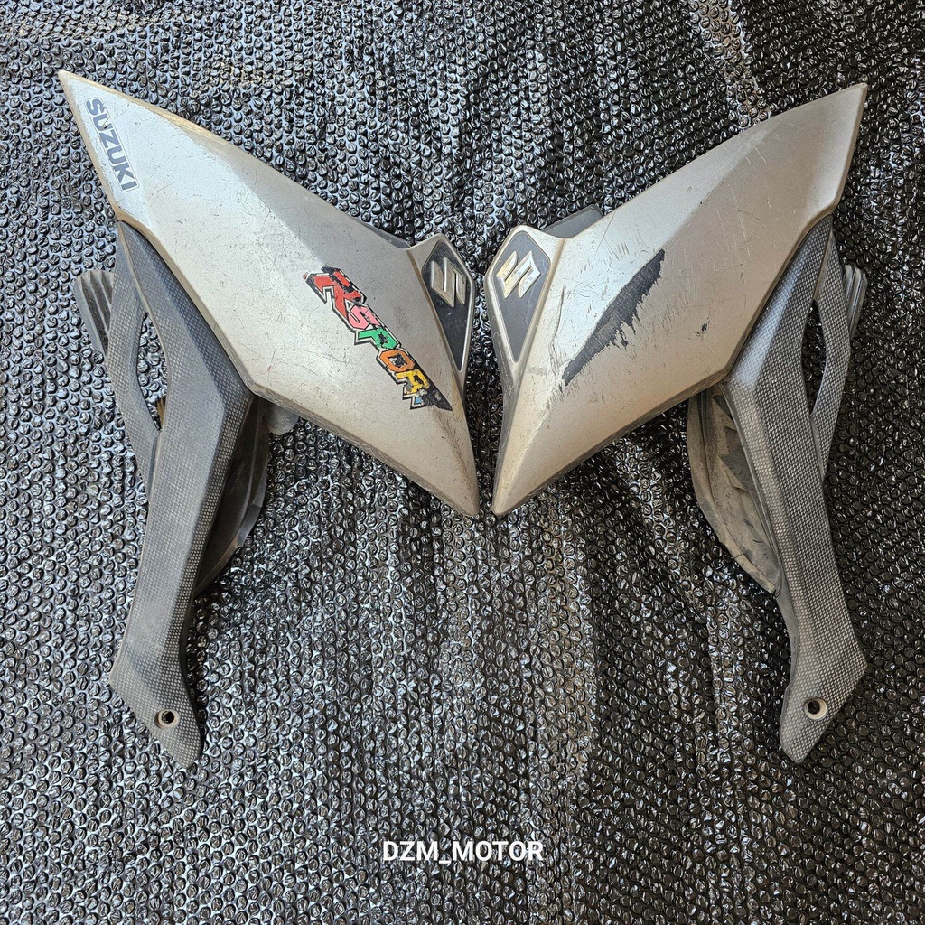 cover sayap tengki tanki suzuki gsx s / bandit 150 fi original set kanan kiri