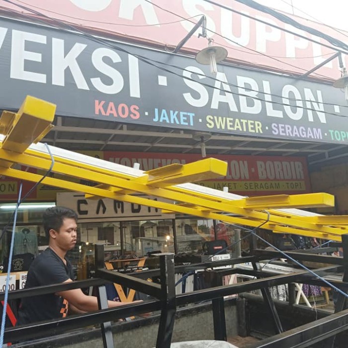 Meja Rell 12 Papan Sablon