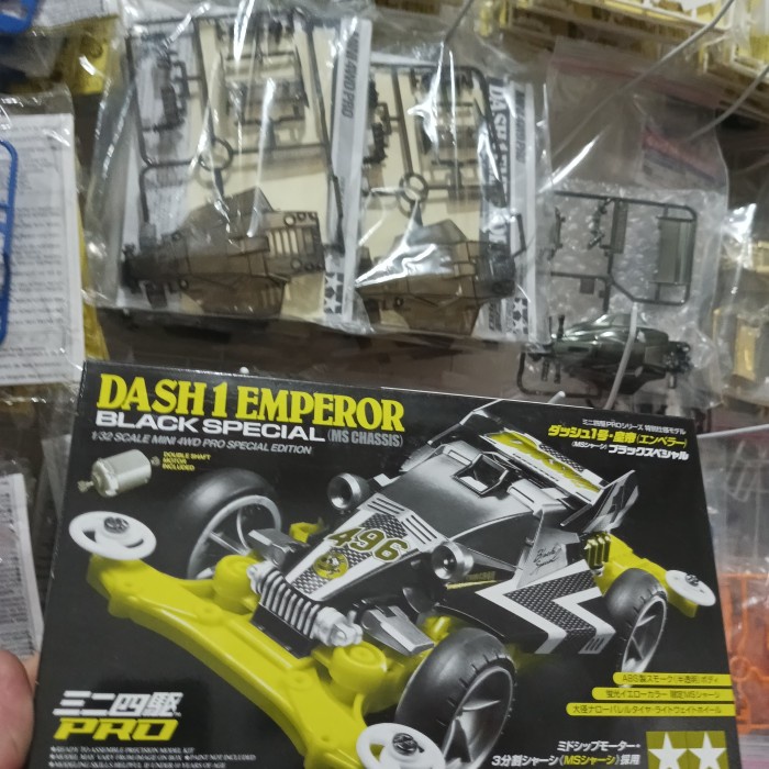 Tamiya 95296 dash 1 emperor black special. Original HANYA BODY + DECAL