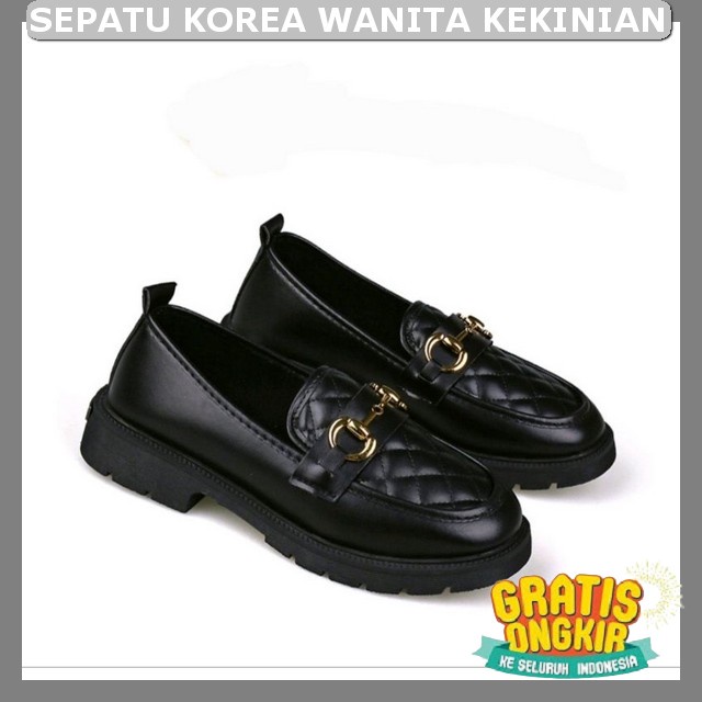 Separu Cewek Korea Docmak Seoatu Wanuta Korea Impor Premium Sepatu Remaja Perempuan Kekinian Swpatu 