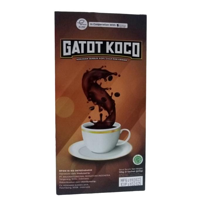 

Kopi Gatot Koco Dari Dr. Richard Lee 1 Box 5 Sachet