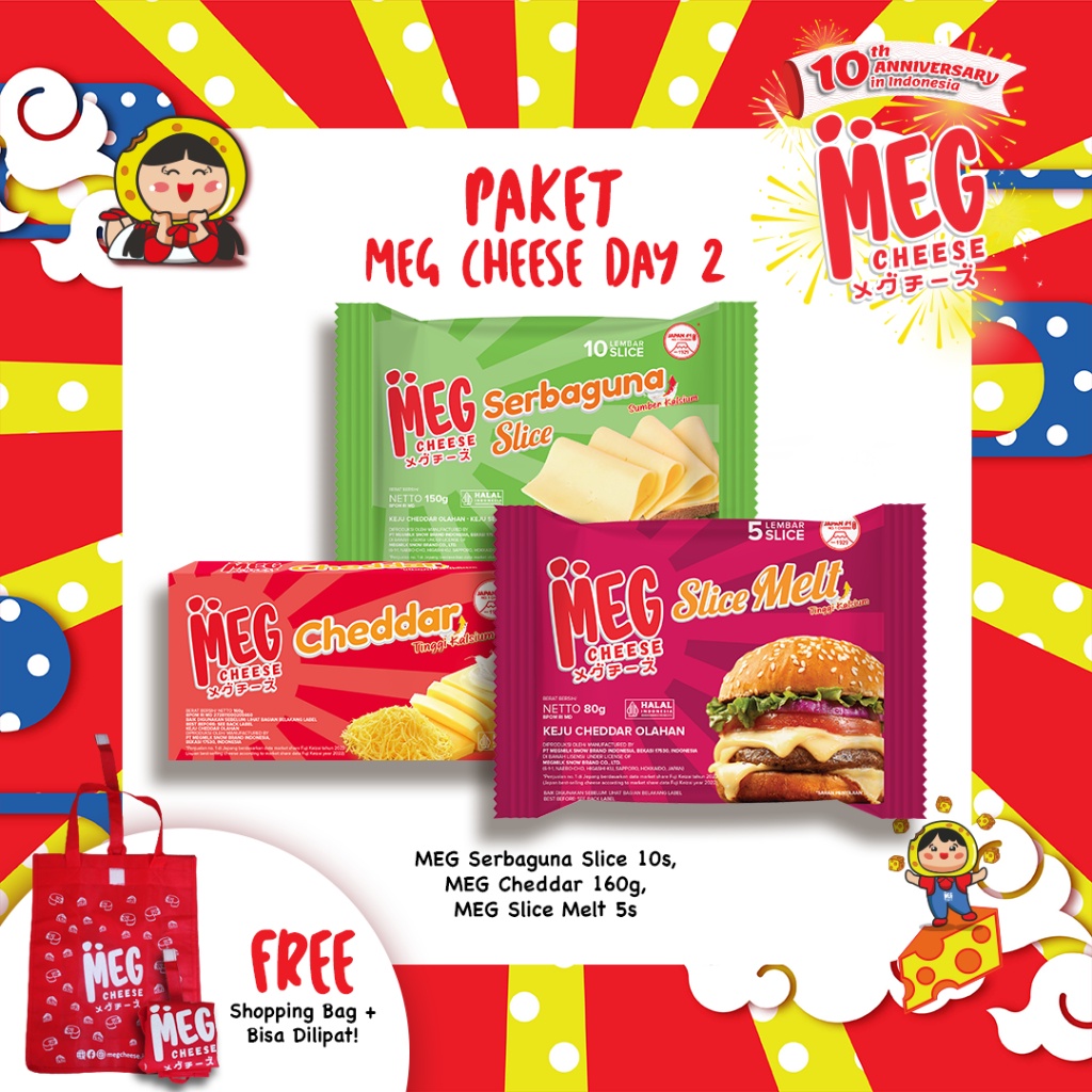 

Paket Meg Cheese Day 2