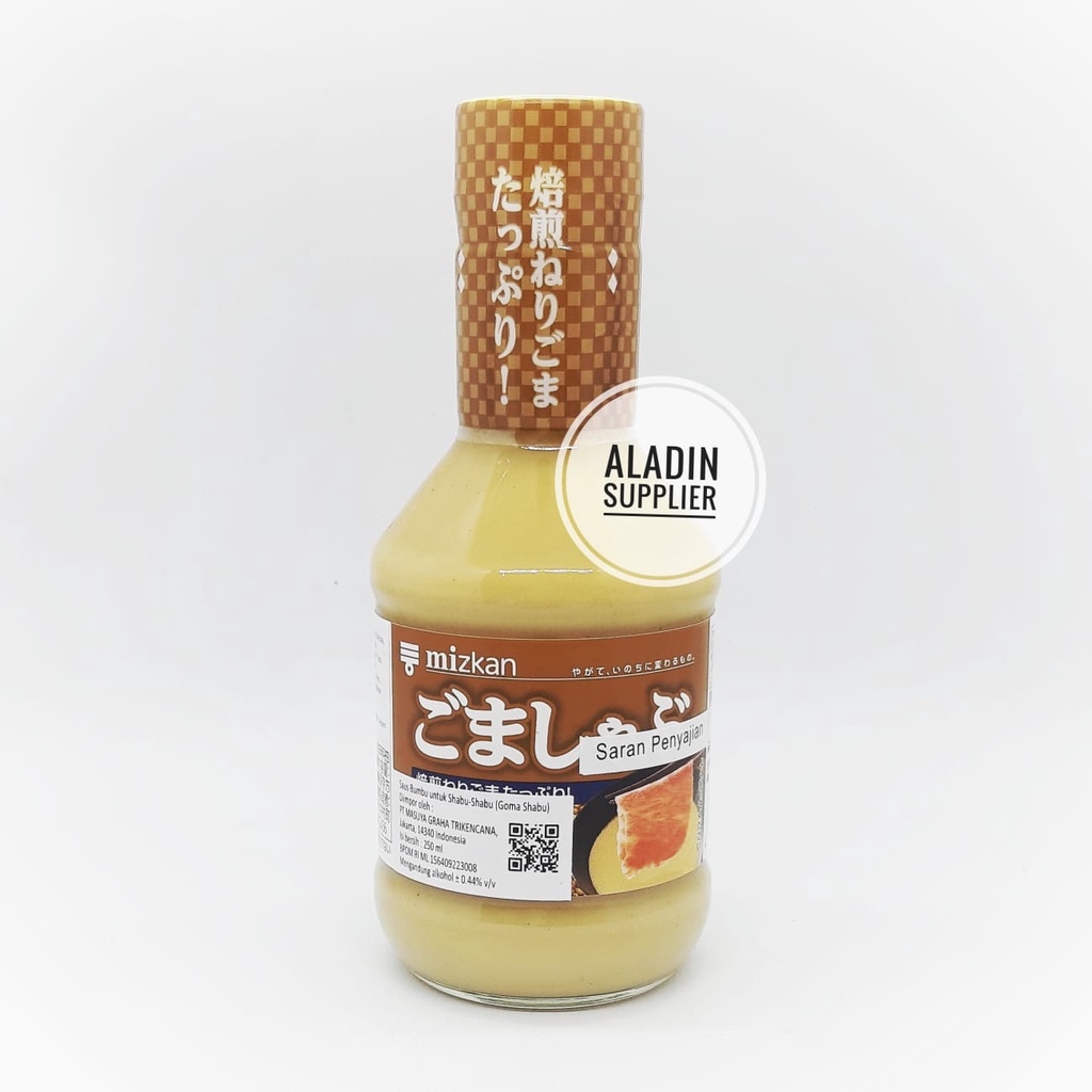 

Zkan Goma Saus Shabu / Sesame Dipping Sauce / Saus Bumbu Wijen 250Ml