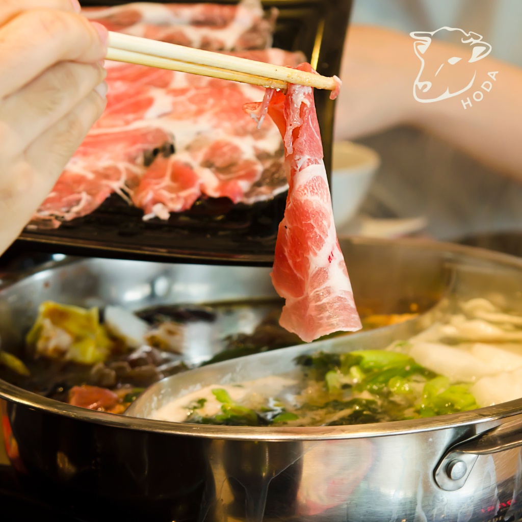 

Paket Shabu Shabu / Sukiyaki / Steamboat Beef Slice Aus + Bumbu - Yong Tofu