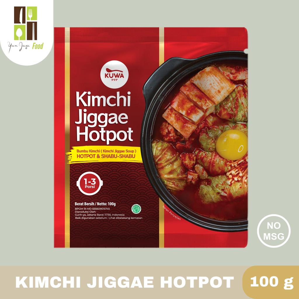 

Kuwa Kimchi Jiggae Soup Hotpot Bumbu Shabu-Shabu Korea [100G]
