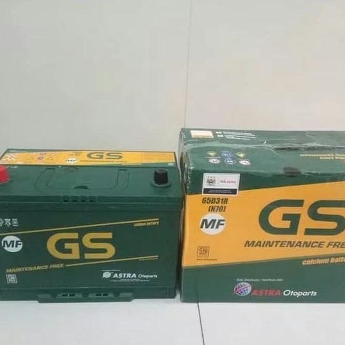 AKI MOBIL GS ASTRA MF N70 65D31R 12VOLT 70 AMPER