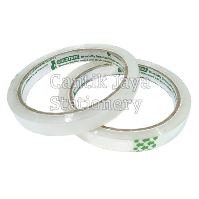 

Isolasi Stationery tape Goldtape Shrink Hijau 12mm