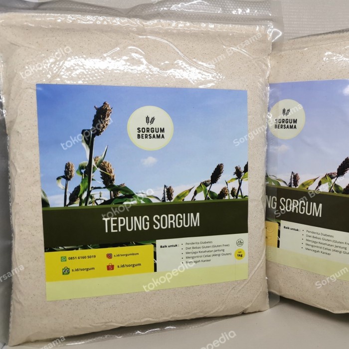 

Tepung sorgum/ Tepung sorghum/sorghum/ Tepung sorgum paket 5 kg