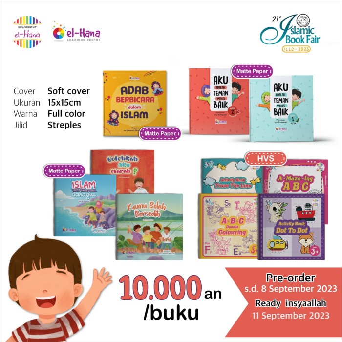 

[SALE MURAH] FUN-TASTIC 4, ADAB BERBICARA DALAM ISLAM, AKU TEMAN YANG BAIK DISKON