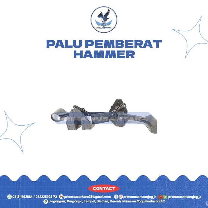 ] PALU - PEMBERAT HAMMER SPAREPART BLOWER KANDANG AYAM BROILER