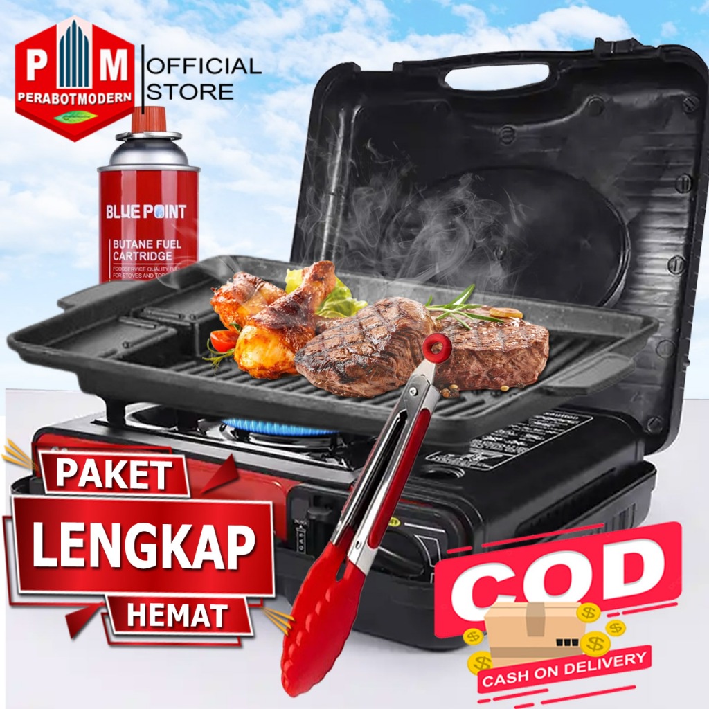 Grill Pan Terlaris Peralatan Bakar Bakaran Alat Pemanggang / Tempat Bbq Serbaguna Panci Konduksi Mul