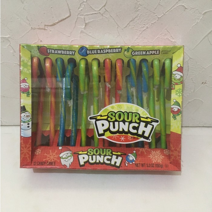 

Sour Punch Candy Canes