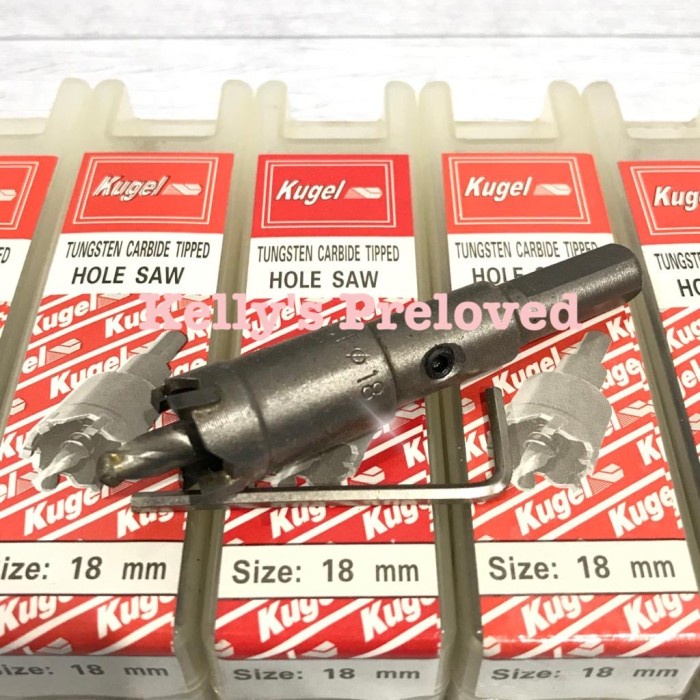 

Kugel Hole Saw Tct 18Mm - Mata Bor Stainless Original !!!