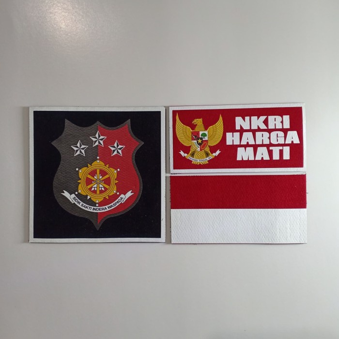

{{{{}}] Emblem Velcro Patch Velcro PENYIDIK 3pcs