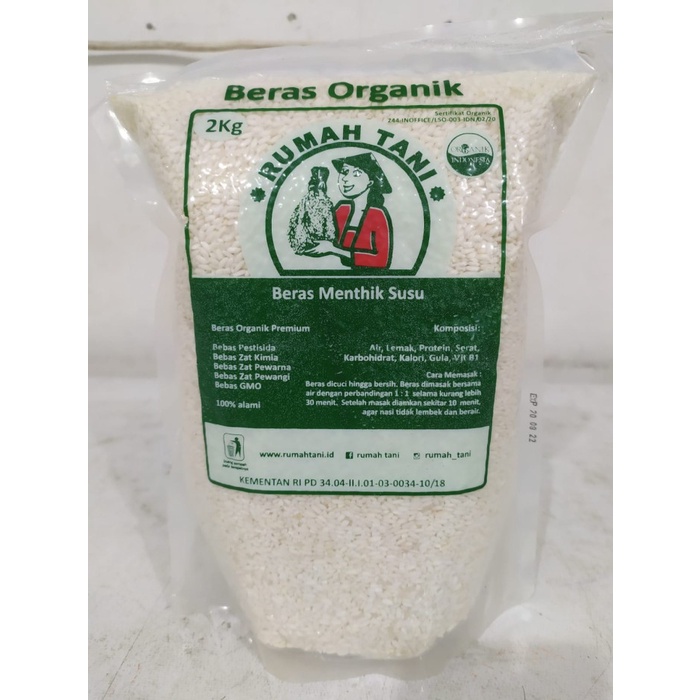

Rumah Tani Mentik Organik 2Kg