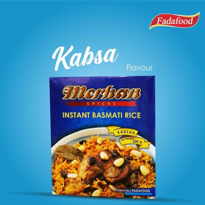 

Merhan Paket Nasi Kabsa K Basmati Bumbu Kering Instant Enak