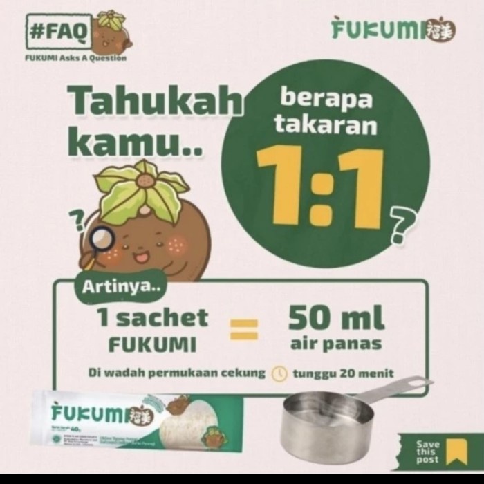 

Fukumi Porang 1 Isi 7 Sachet Sehat Original