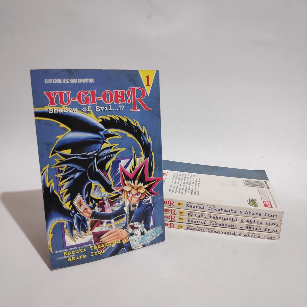 Komik Yu Gi Oh R 01-05 Set Kolpri