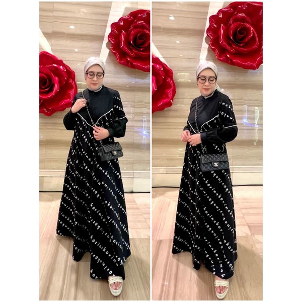Dress KORINA || Gamis KORINA || KORINA terbaru || Korina Aleena Dress || Korina_id