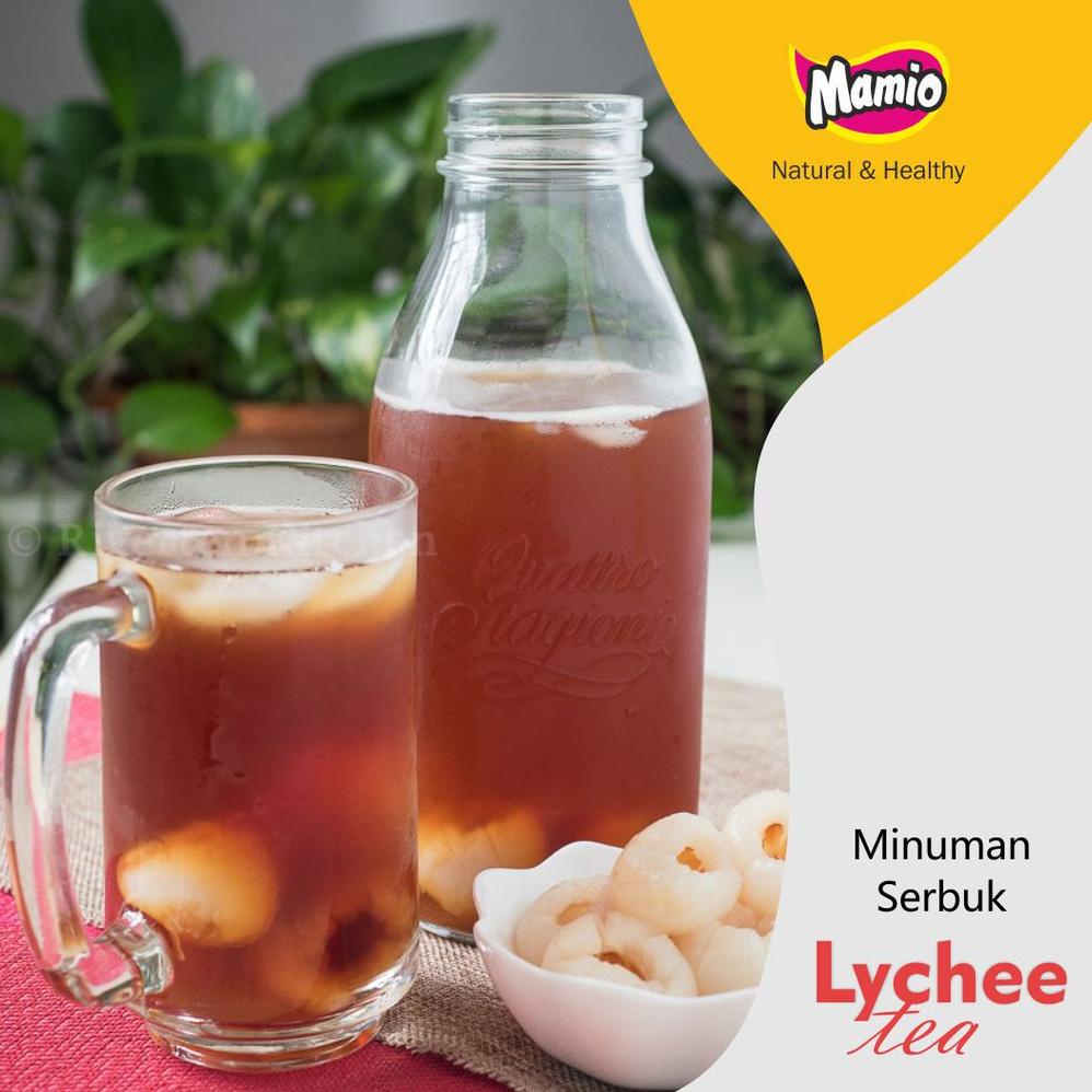 

Miliki - Mamio Lychee Tea | Bubuk Minuman Lychee Tea ..