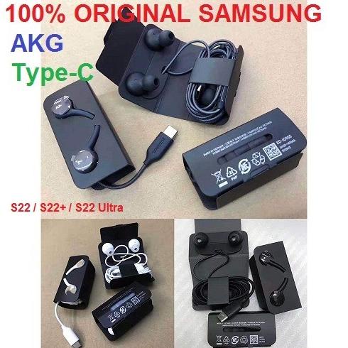 SAMSUNG Headset Earphone Galaxy S22 Plus S22 Ultra AKG Type-C Original