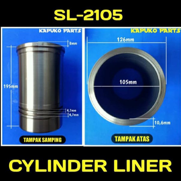 SL 2105 BORING CYLINDER LINER MESIN DIESEL