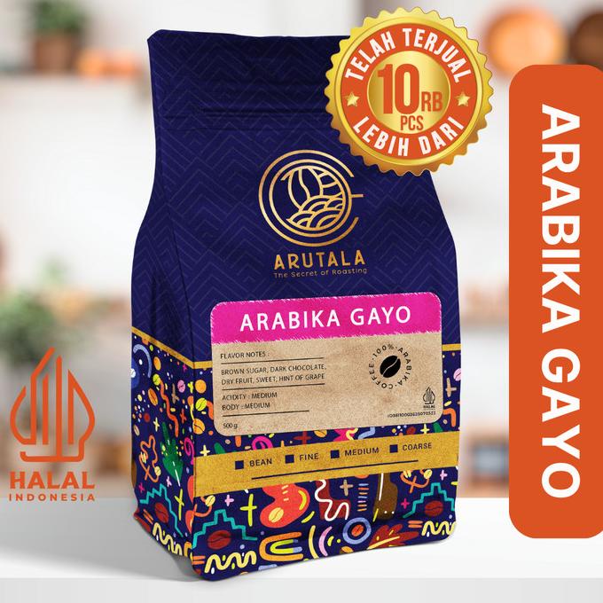 

gon ARUTALA Kopi Gayo Takengon Arabika Arabica Coffee 1KG