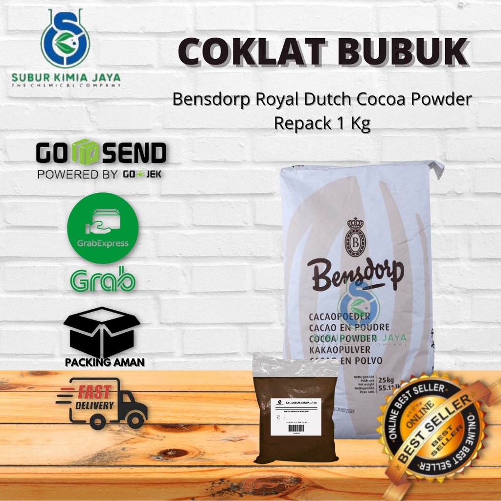 

Coklat Bubuk Bensdorp Pure Cocoa Powder Bensdrop Coklat Murni 1Kg