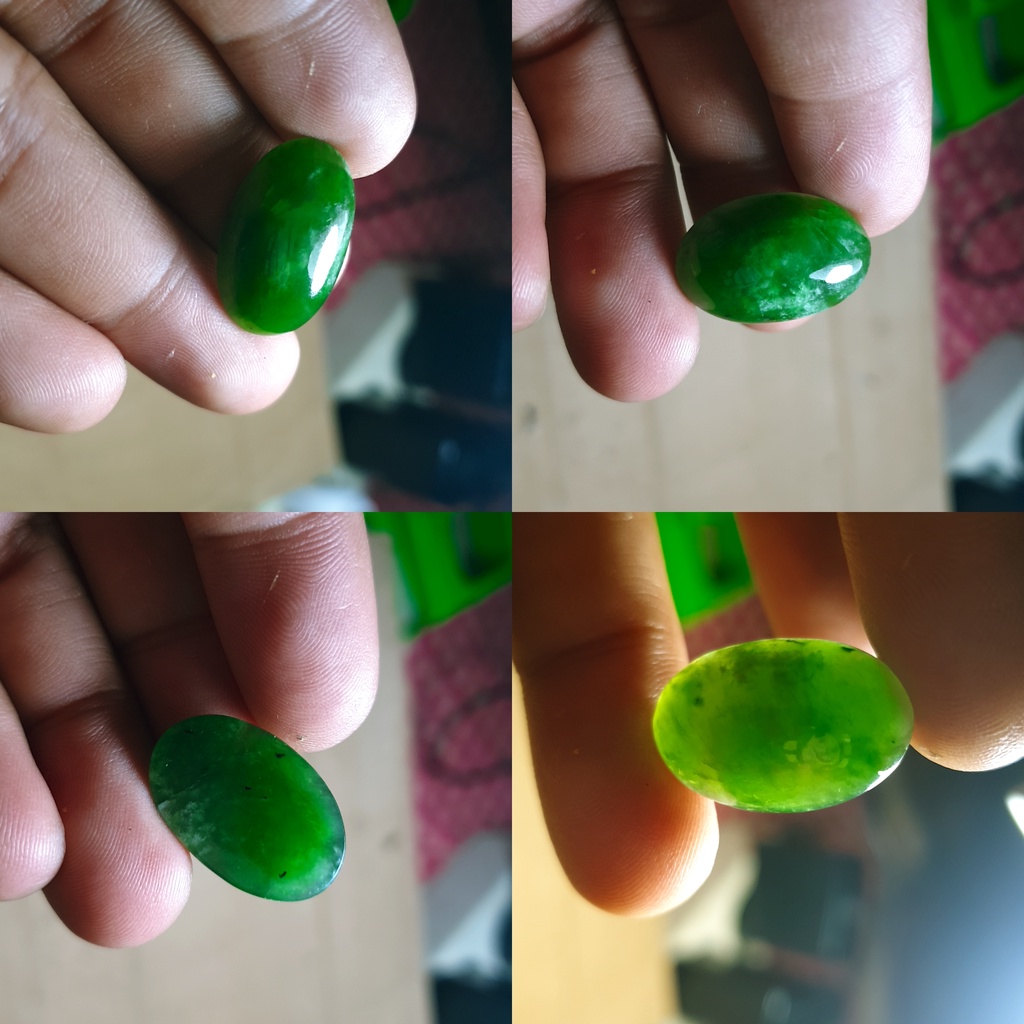 BATU GIOK SUPER KERISTAL HIJAU NATURAL ORIGINAL ACEH HQ NO153