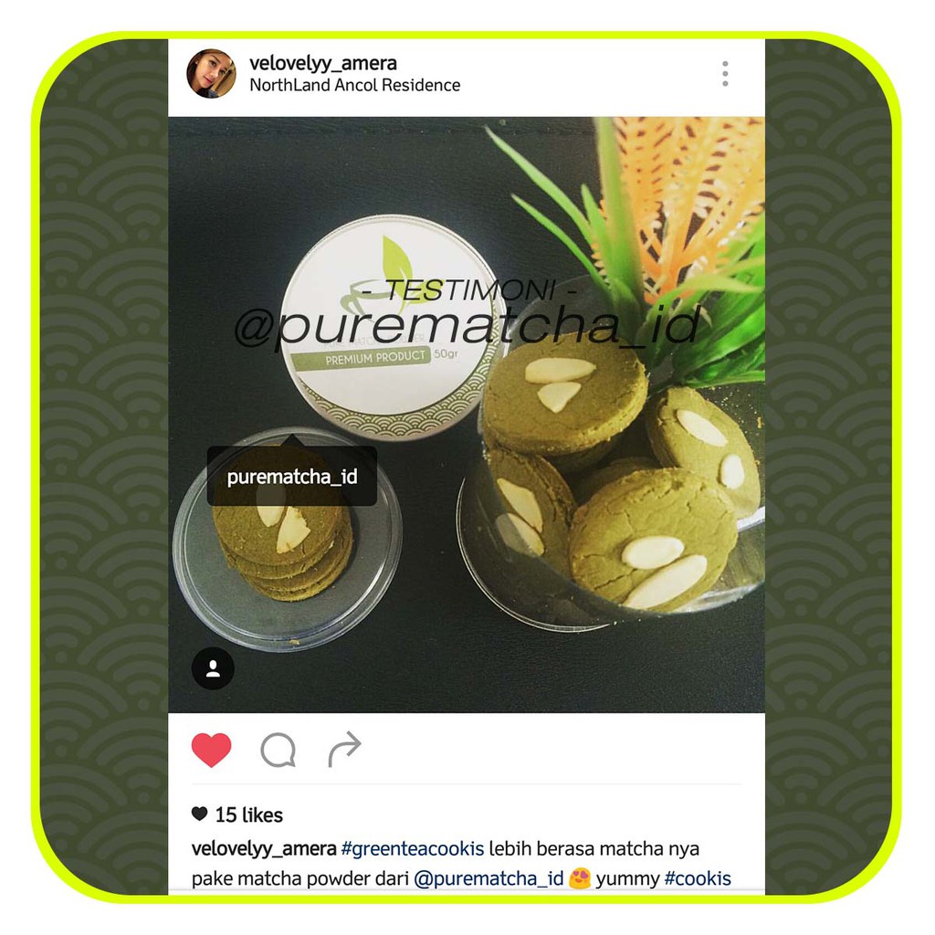 

Pure Matcha Powder 500Gr Bubuk Matcha Murni Tanpa Campuran Teh Hijau Green Tea