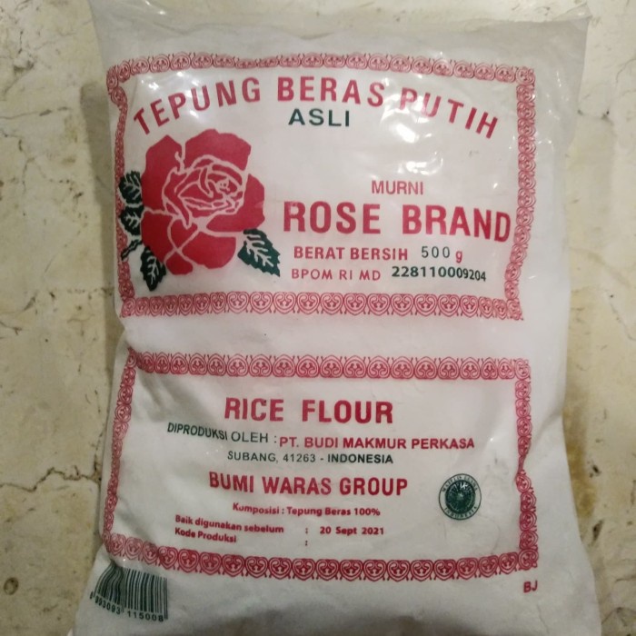 

Tepung Rose Brand - 500 Gram