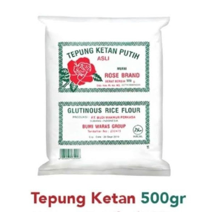 

Tepung Ketan Putih500Grose Brand