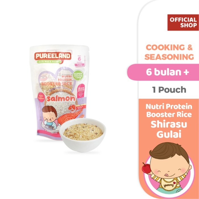 

Pureeland Nutri Protein Bb Rice / Mpasi Organik