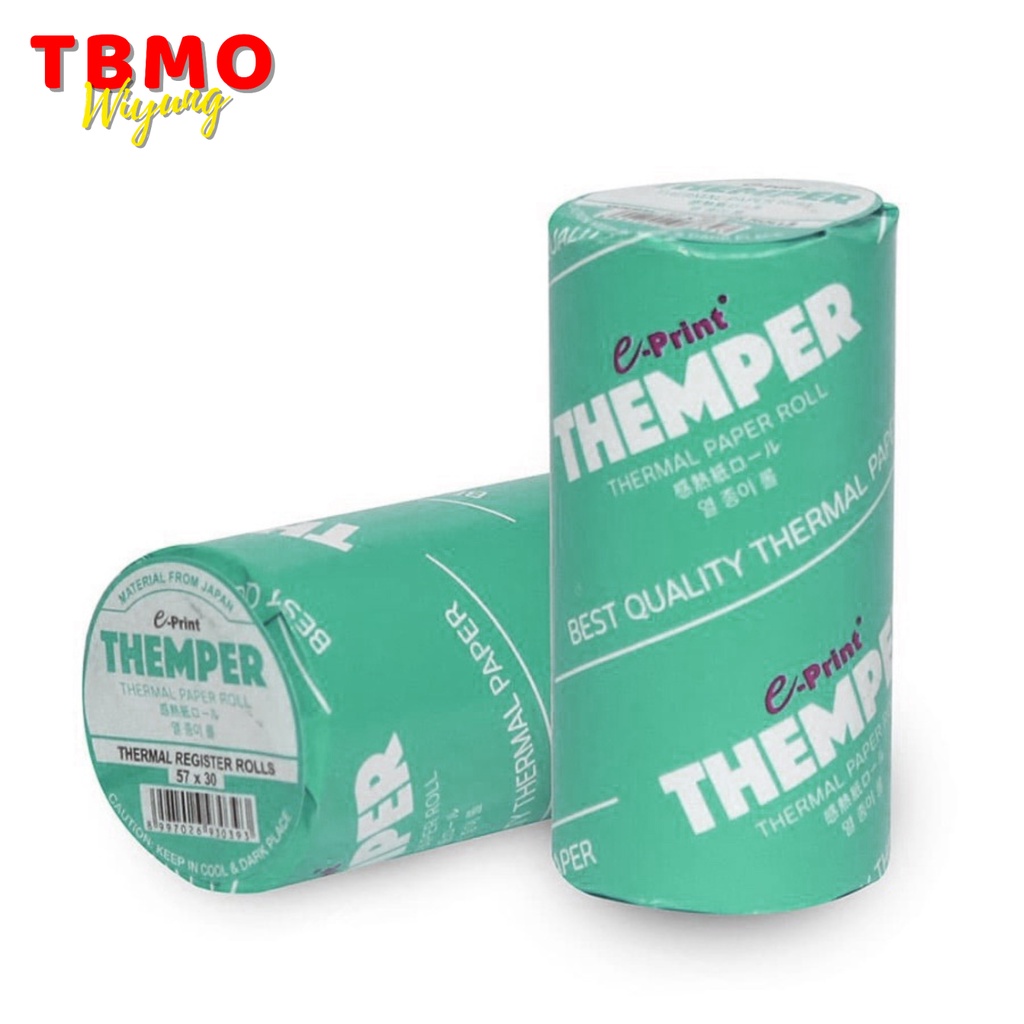 

TBMO Kertas Thermal E-Print 57x30mm / Kertas Struk Eco
