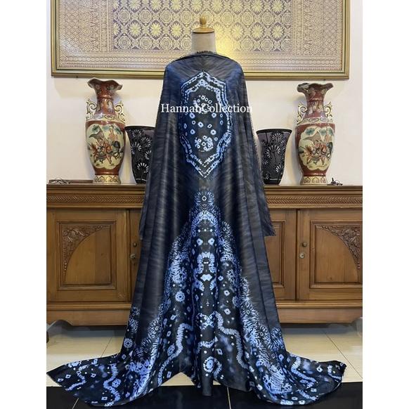 Kain Meteran Motif Bahan Kain Jumputan Sutra Silk 2Mtr Paling Hemat