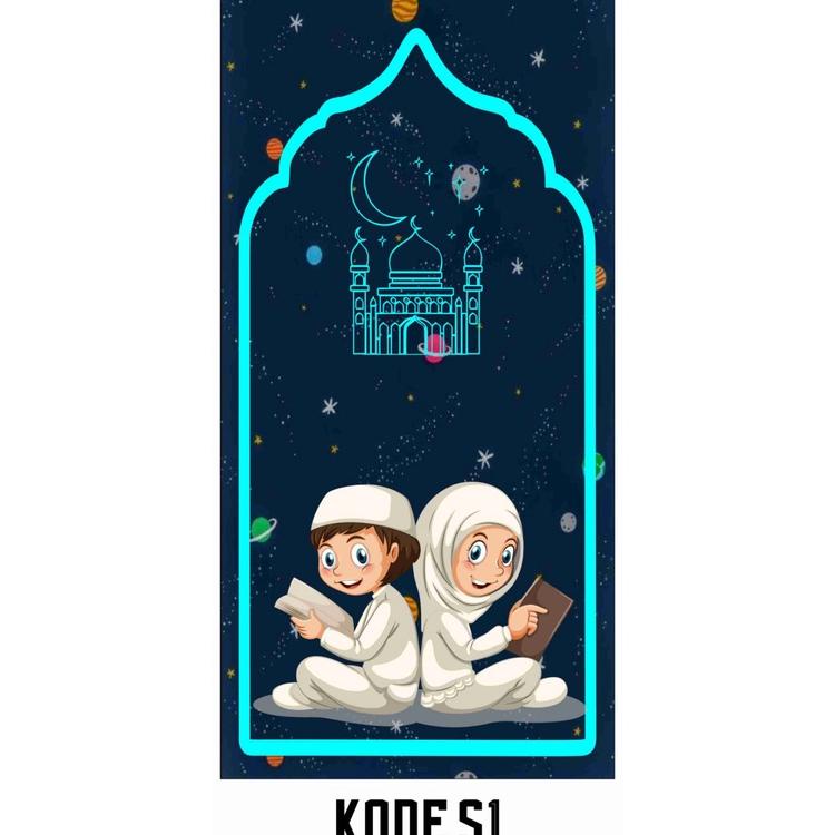 Hot Sale Sajadah Anak , Sajadah Anak Karakter , Sajadah Kecil ,  Sajadah Lucu M905