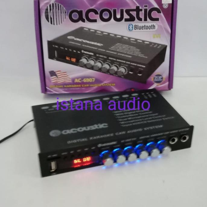 Parametrik acoustic AC -6907 EVI ACOUSTIC PRE AMP BLUETOOTH digital