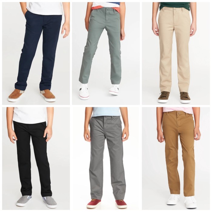 Jose Old Navy Chino Stretch Boys Pant Celana Twill Panjang Anak Remaja Laki