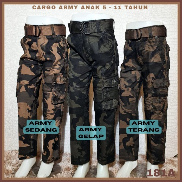 Jose Celana Anak Laki Celana Panjang Anak Celana Panjang Cargo Army Impor