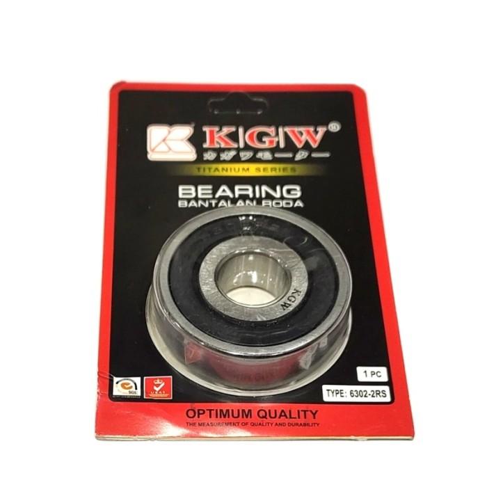 SALE BEARING KGW 6302 2RS PRESS SPAREPART VARIASI SEPEDA MOTOR RACING