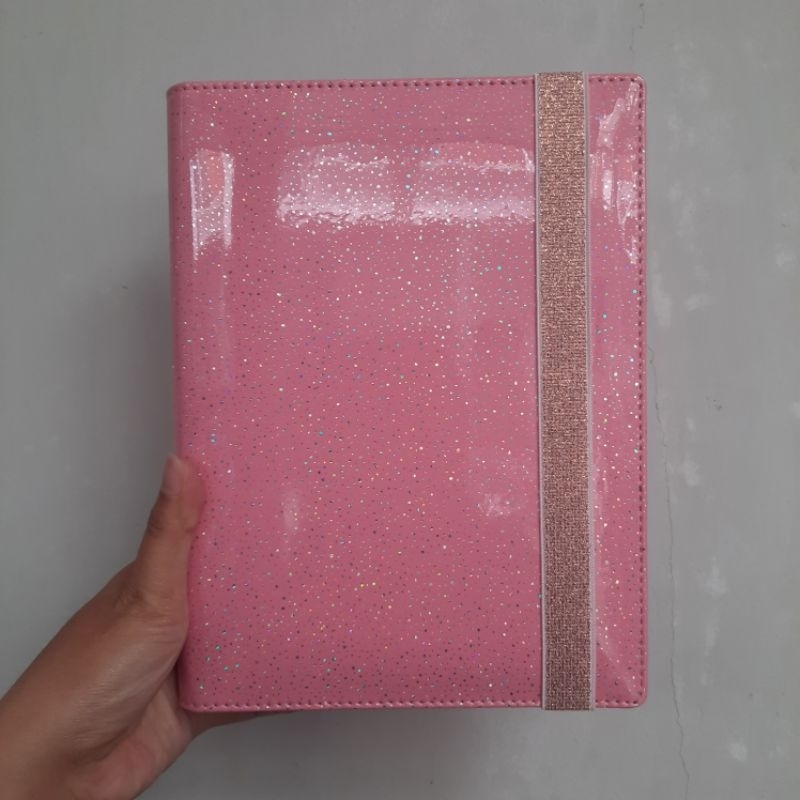 

Binder Hologram Glitter Pastel Strap A6 6Ring A5 20Ring B5 26Ring