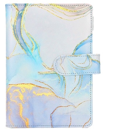 

Binder Kulit Pu Warna Unicorn Marble A6 6 Lubang